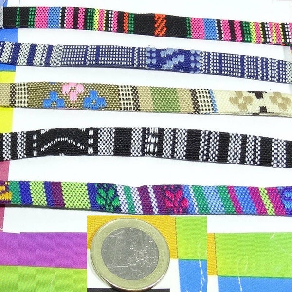 2 Metros Cinta de Tela 10x3mm A804