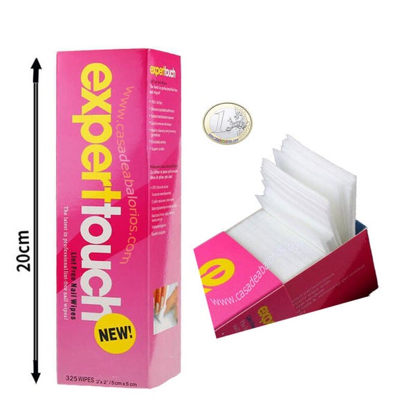 Caja 325 Toallitas Para uñas Sin Pelusa N033