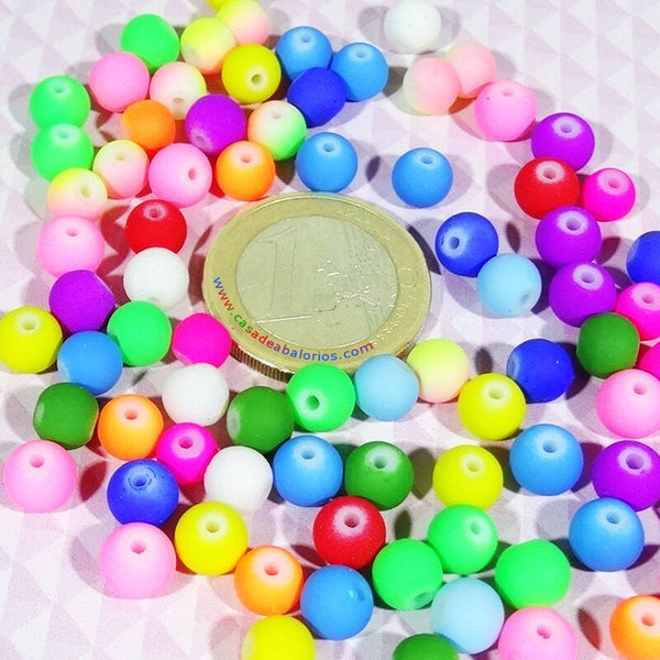 40 Cristales Redondos 5-6mm T93X