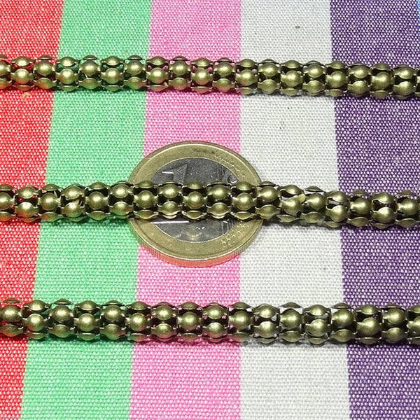 2 Metros Cadena Metálica 6mm A213