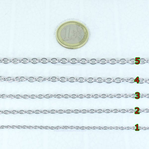 Lote de Cadena Acero Inoxidable AC34