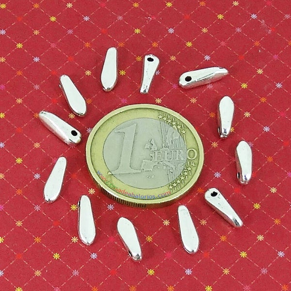 55 Colgantes 10x3mm T04H