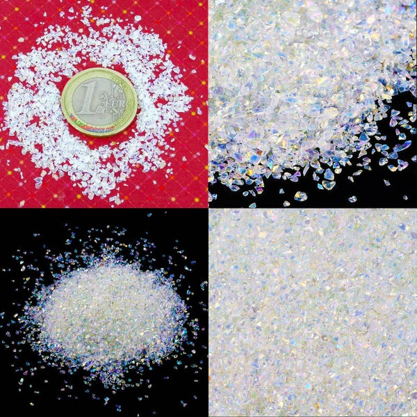 25 Gramos Cristales 05-1mm T513K Polvo de Estrellas