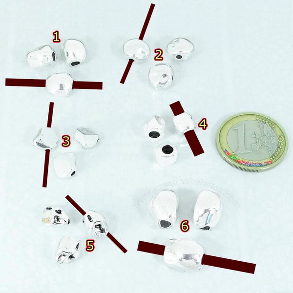 Lote Abalorios Sólidos T333H T335 T336 T340 T345 T343