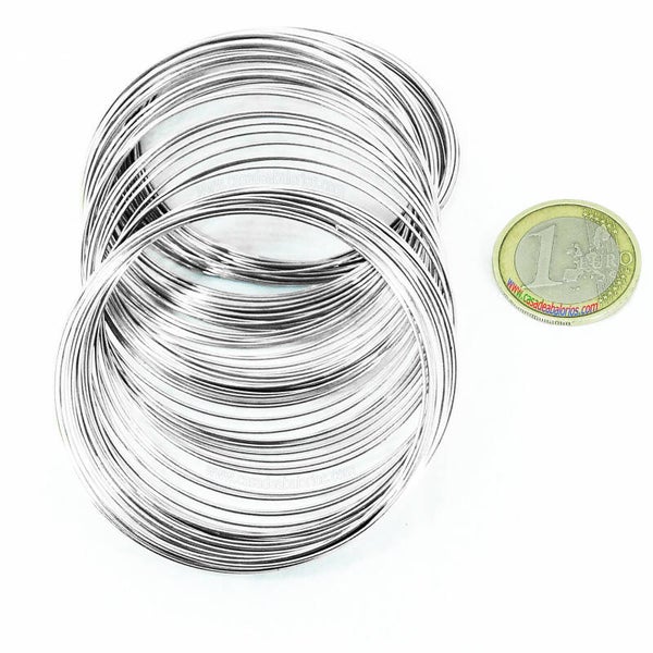 30 Vueltas Alambre Acero Memoria Para Pulsera M710A