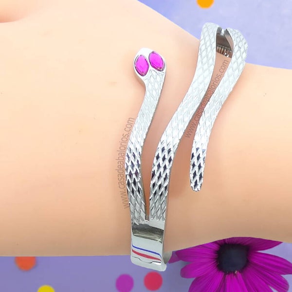 Pulsera Acero Inoxidable Serpiente MQ854H
