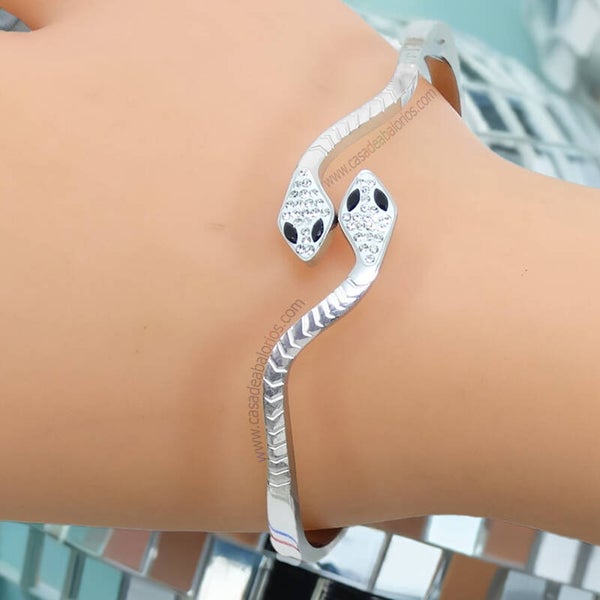 Pulsera Acero Inoxidable Serpiente MQ854J