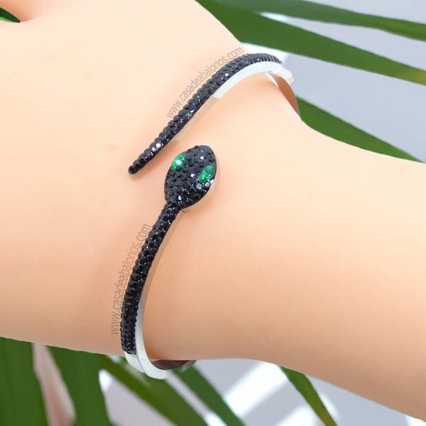 Pulsera Acero Inoxidable Serpiente MQ854K