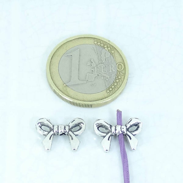 55 Abalorios Moñas 13x10mm T473H