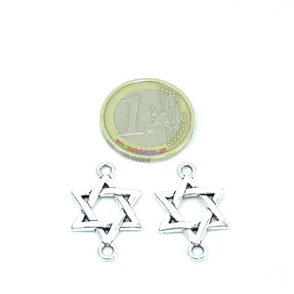 10 Estrellas Para Pulsera 26x17mm T135X