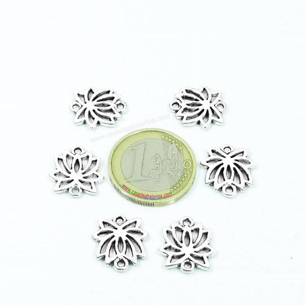 10 Abalorios Para Pulsera 16x14mm T13X