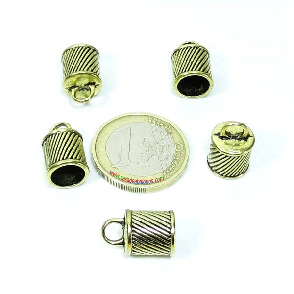 10 Terminales Grandes 16x10mm T21A