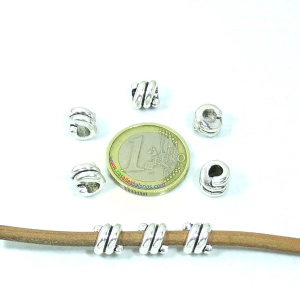 10 Tubos Rizados 13x12mm T333C