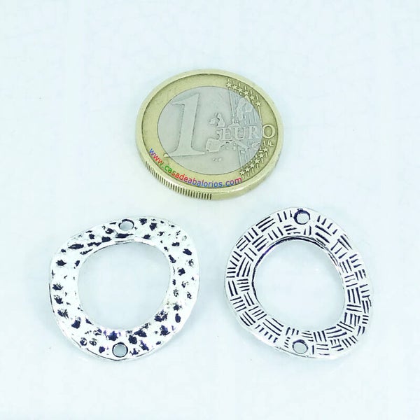 8 Abalorios 25x22mm T366H