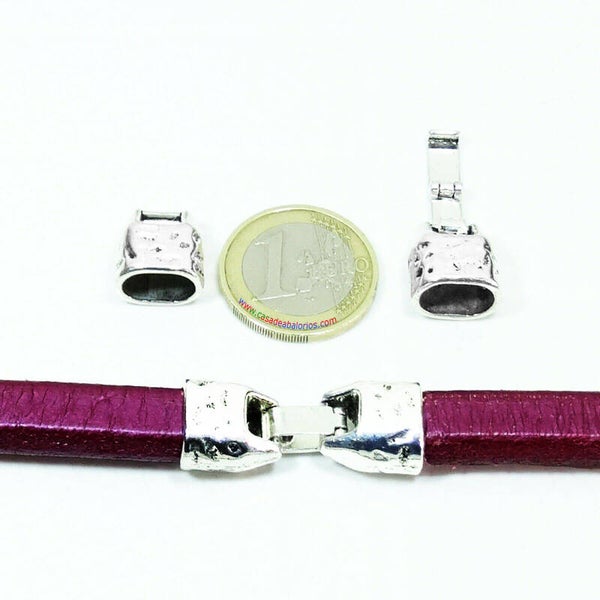 1 Cierres Para Cuero Regaliz 34x13mm T391X