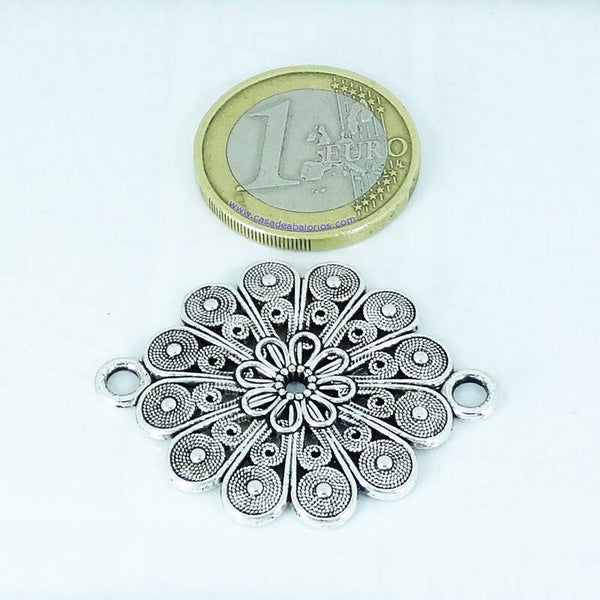 8 Abalorios Para Pulsera 38x30mm T390C