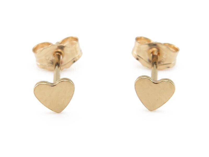 Heart Gold Earrings