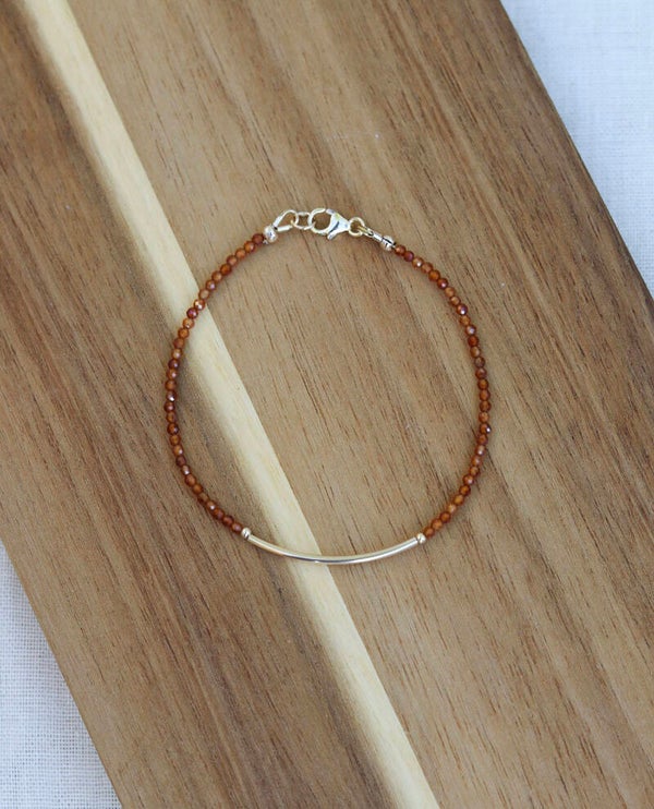 Hessonite Gold Bracelet