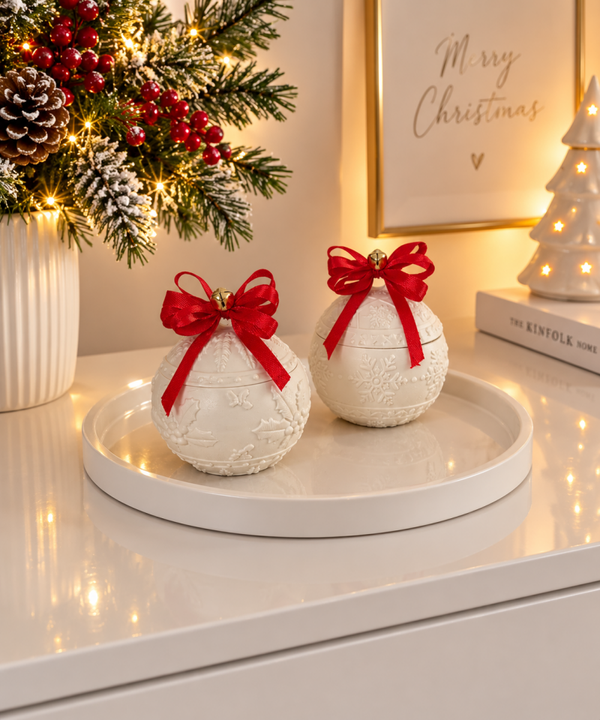 CANDELA BOTANICA PALLINA DI NATALE