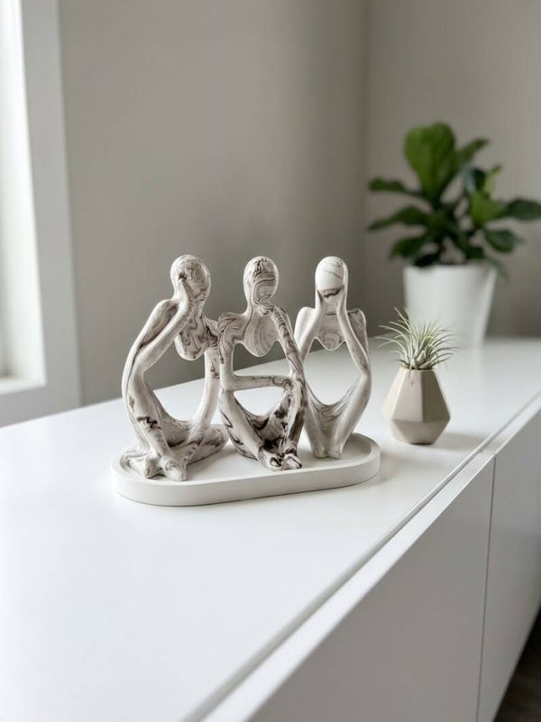 SCULTURA "UOMO PENSATORE"