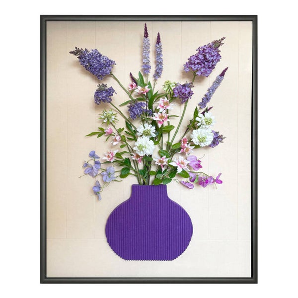 Flower - Akoestisch schilderij 120x80cm