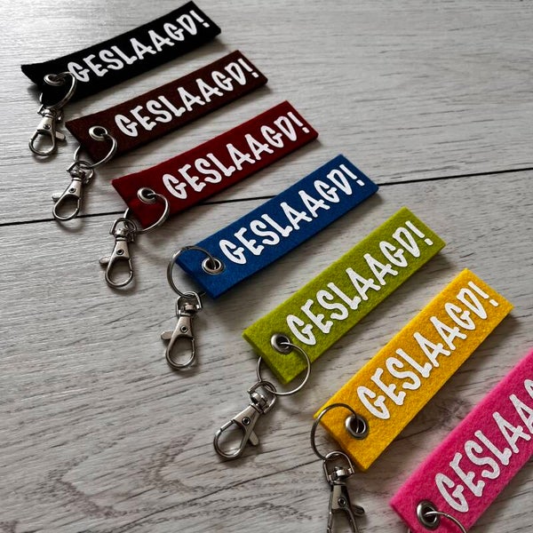 100 sleutelhangers GESLAAGD voor het Albeda College