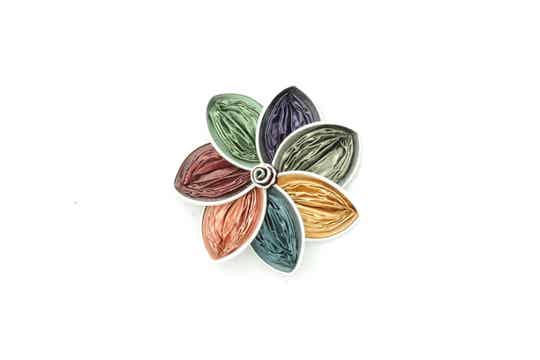 7 broche donkere kleurenbom new