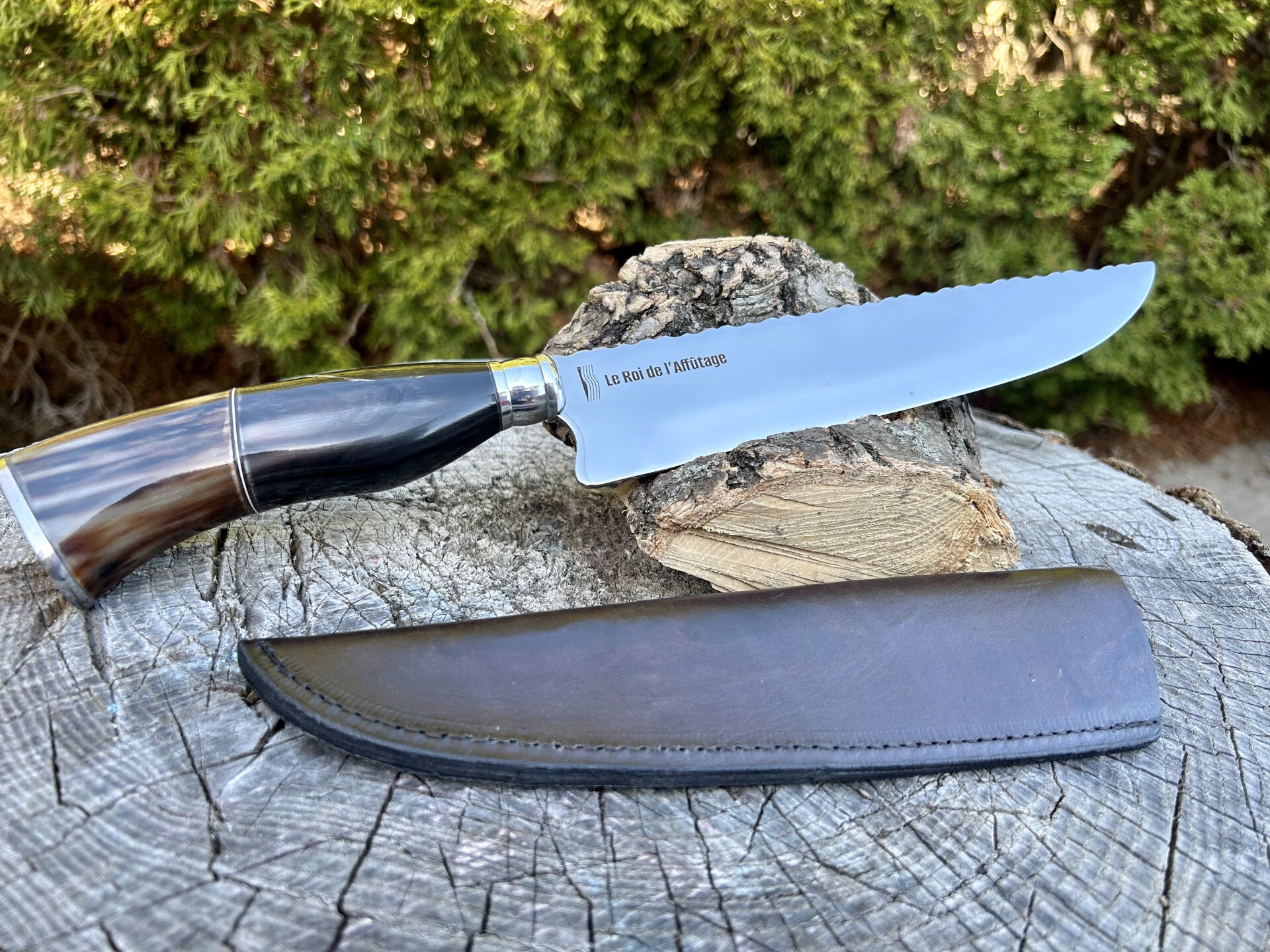 Couteau Picanheira 8" – Manche en Corne (Varié)