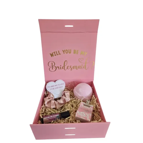 Bruidsmeisje aanzoek box – luxe gepersonaliseerde giftbox