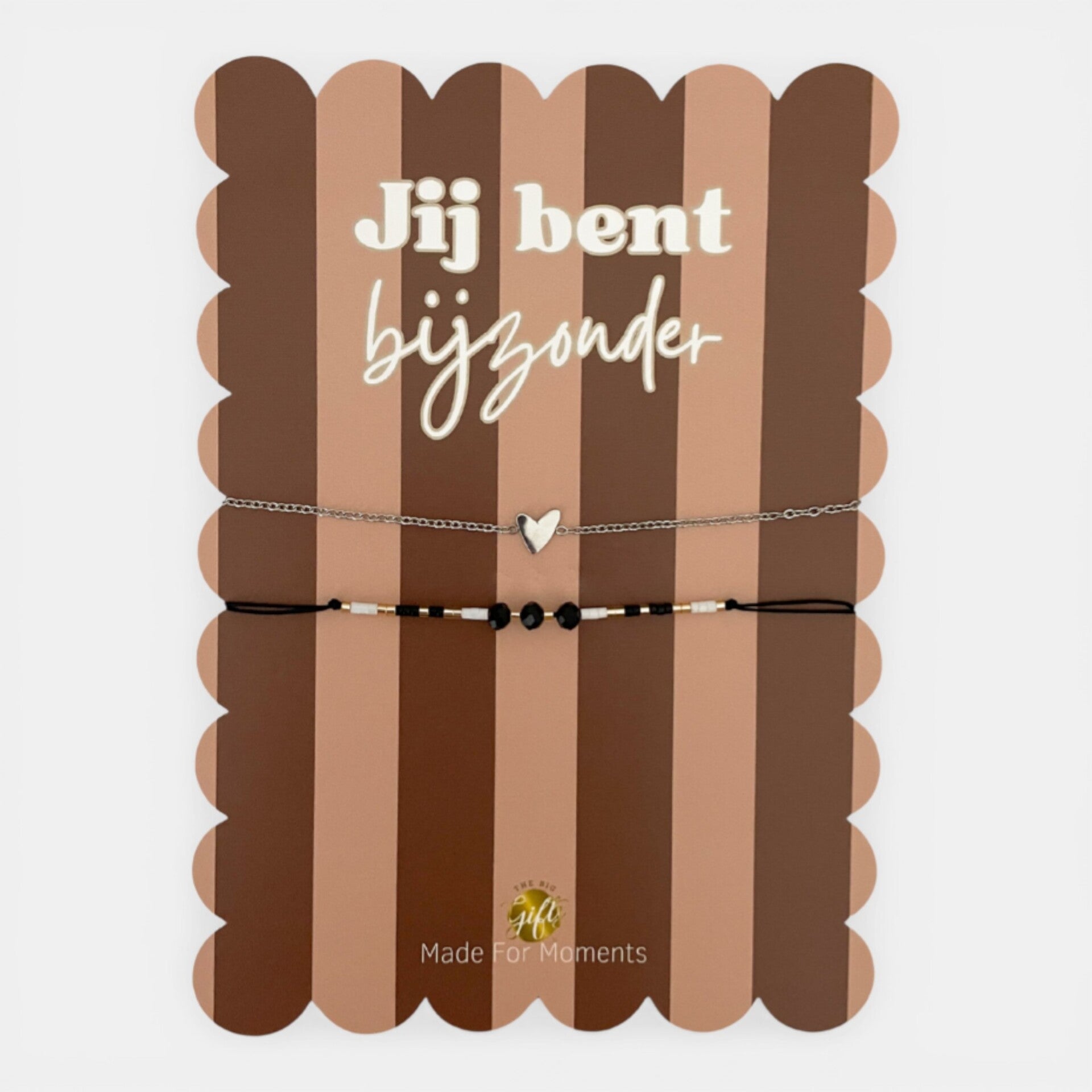Armband set Jij bent bijzonder – betekenisvol sieraad met kaart