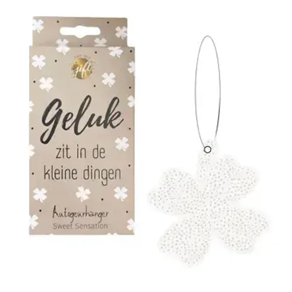 Autogeurhanger "Geluk"