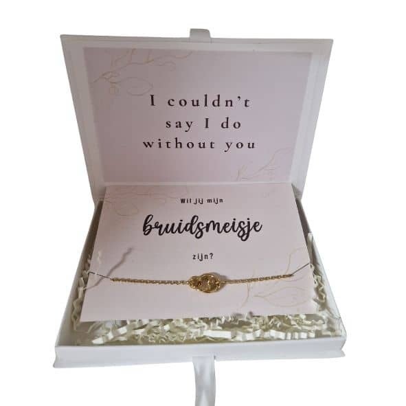 armband bruidsmeisje vragen