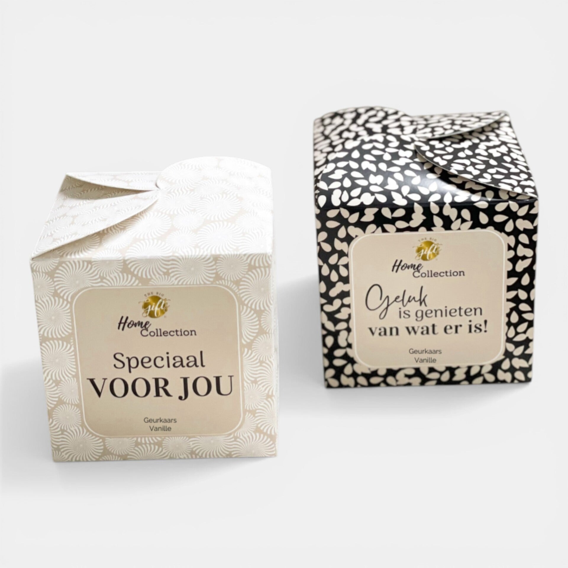 Geurkaars geluk of speciaal voor jou – luxe geurkaars in glas