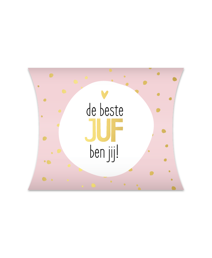Juf cadeau – gondeldoosje “De beste juf”