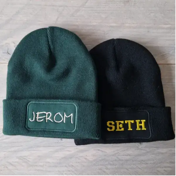 Kindermuts met Naam – geborduurd of bedrukt