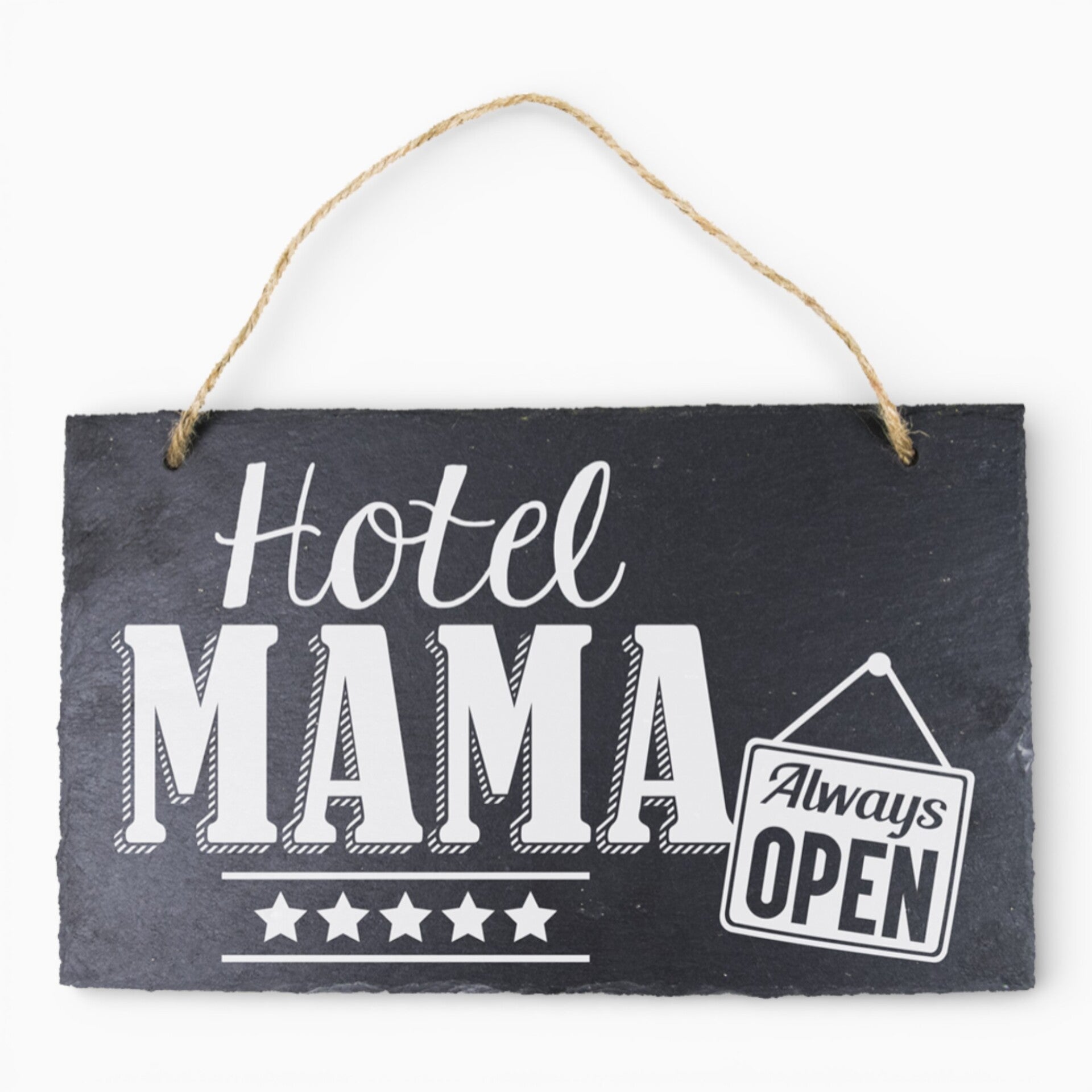 Hotel Mama bordje – cadeau voor mama
