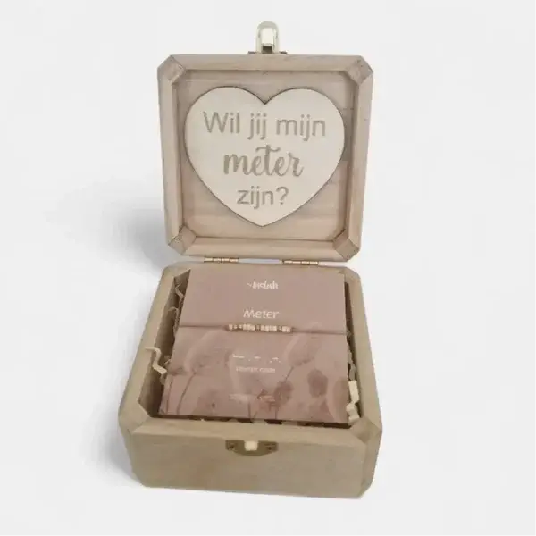 armband meter vragen, meter vragen cadeau