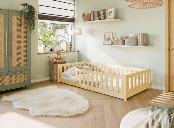 LEOLTE LMb montessori vloerbed kinderbed 160x80cm gelakt