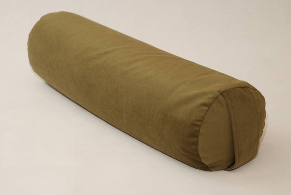 LEOLTE Bolster yoga ronde kussen 70cm x 20cm Olive