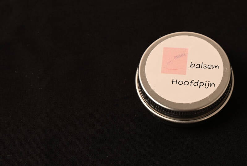 Hoofdoijn balsem voor verlichting hoofdpijn