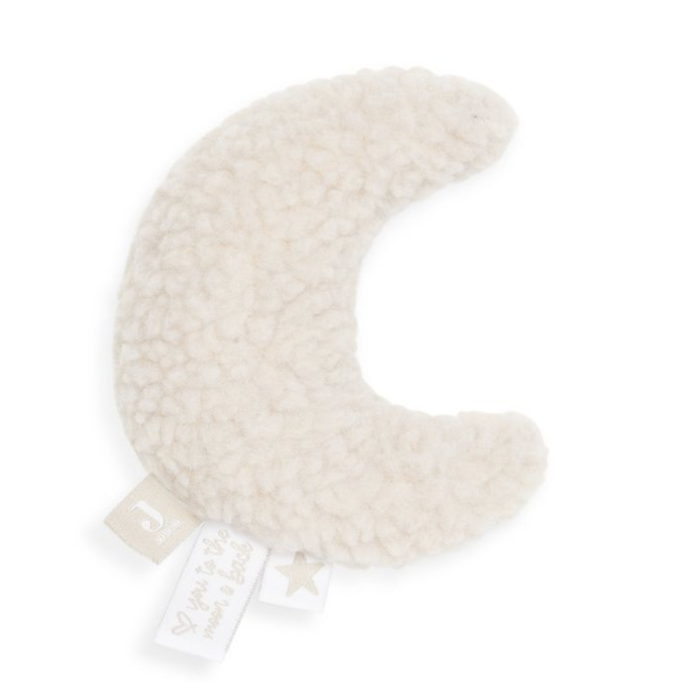 Jollein Maan rammelaar - Wit