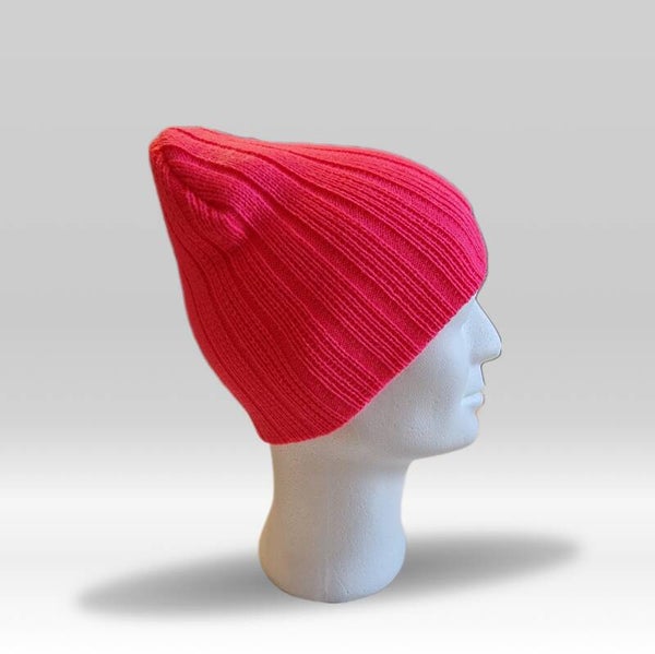 Strickmütze pink