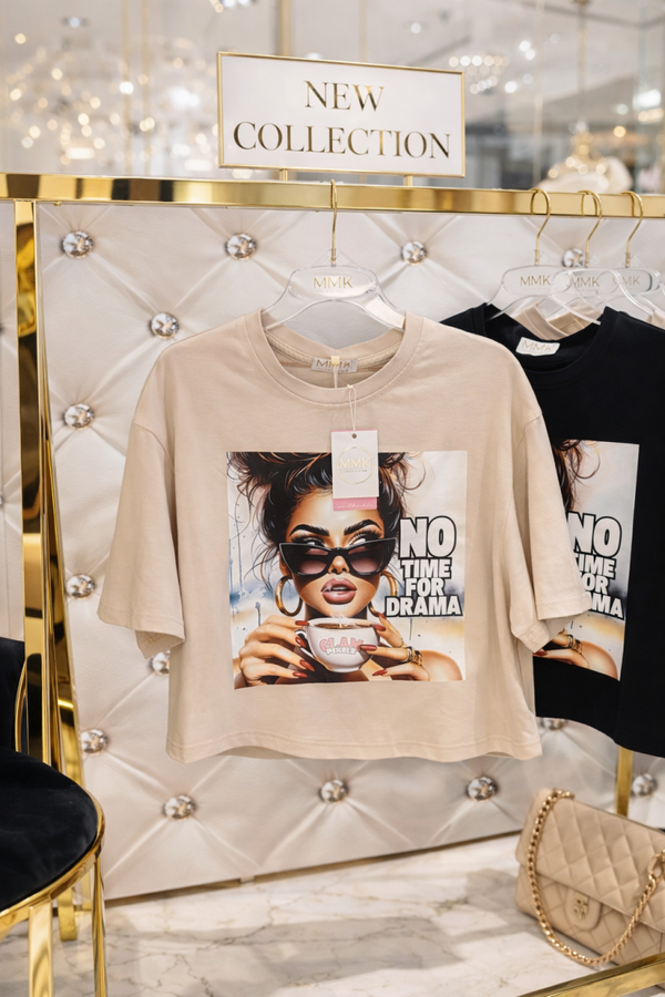 T-shirt MMK z nadrukiem
