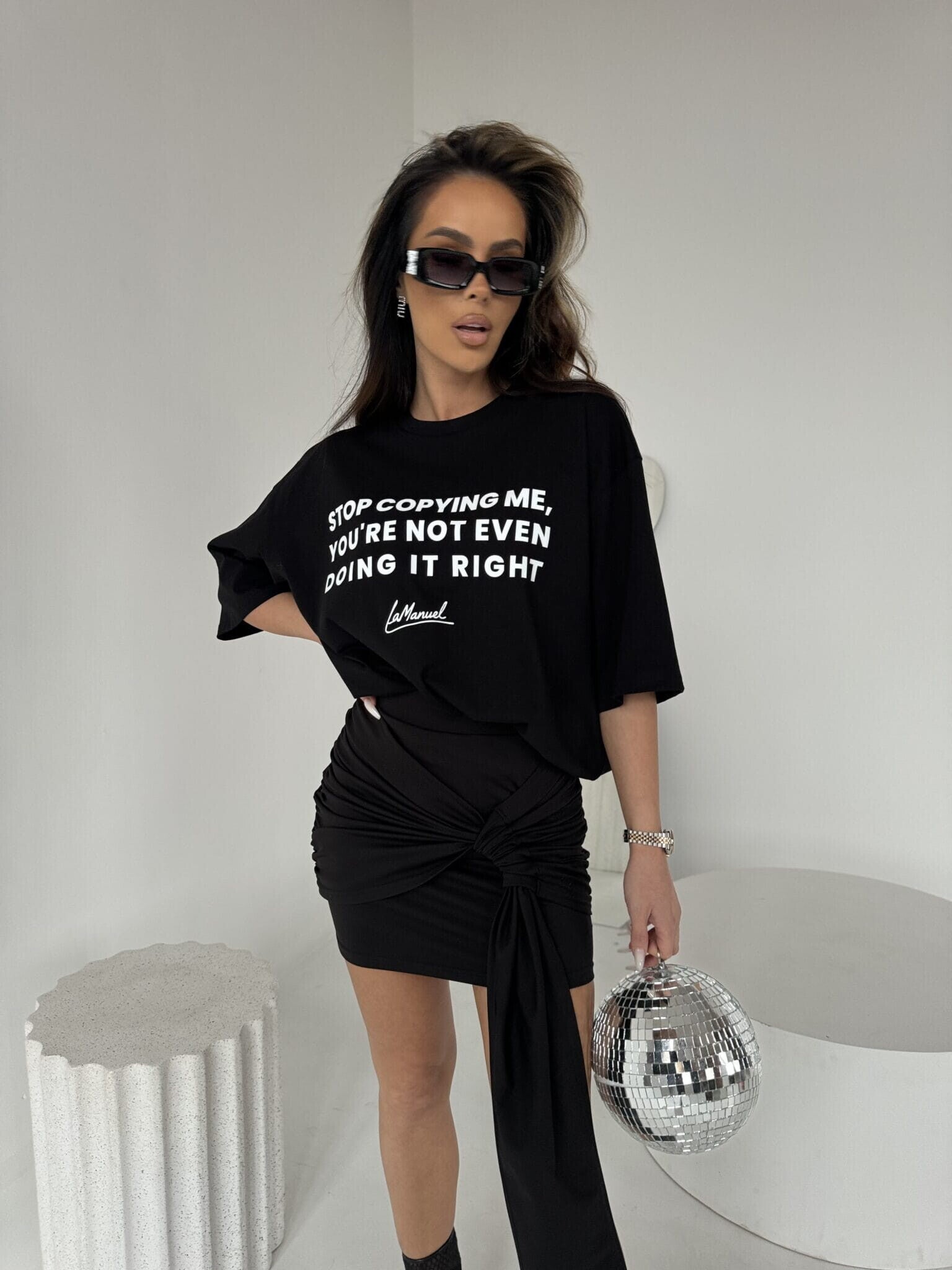 T-SHIRT LAMANUEL FURY CZARNY