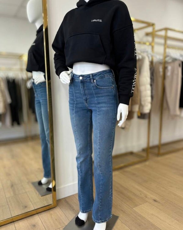 Jeansy dzwonki