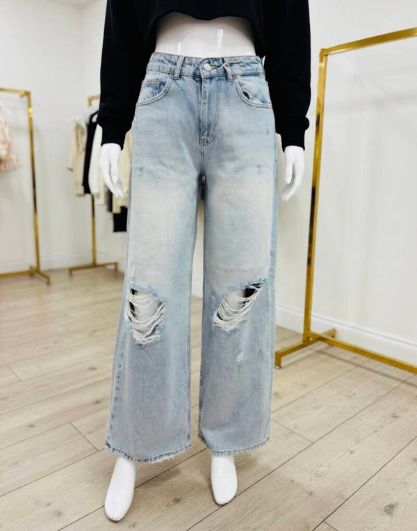 Jeansy baggy