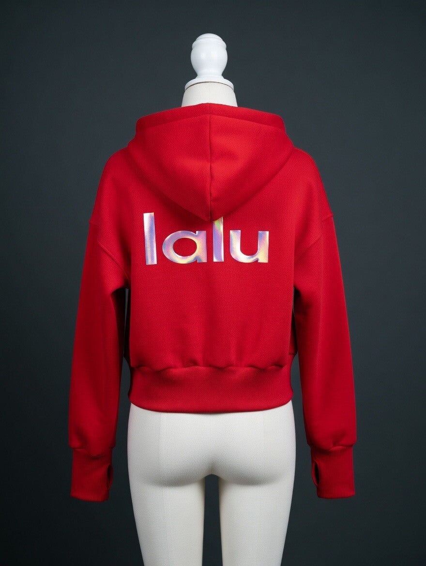Bluza LaLu kaptur rozpinana