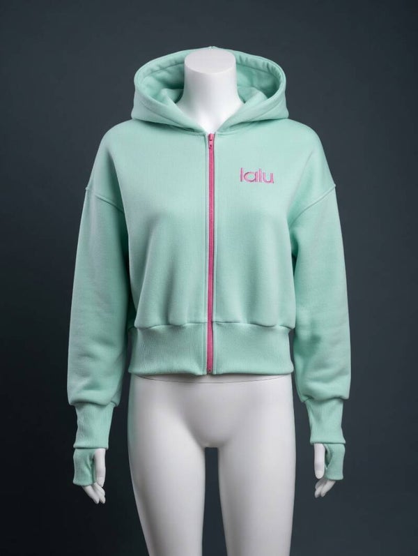 Bluza LaLu kaptur rozpinana