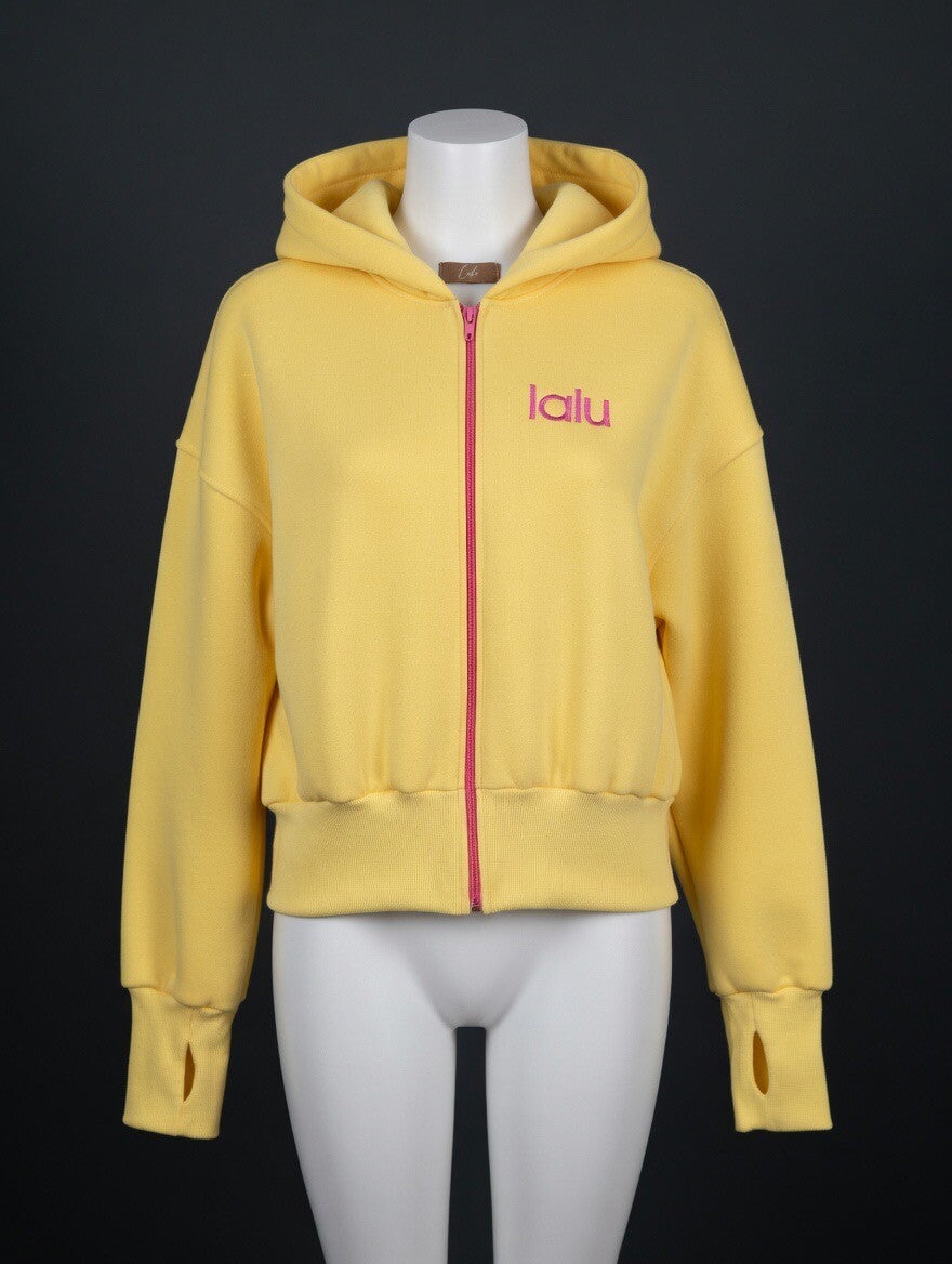 Bluza LaLu kaptur rozpinana