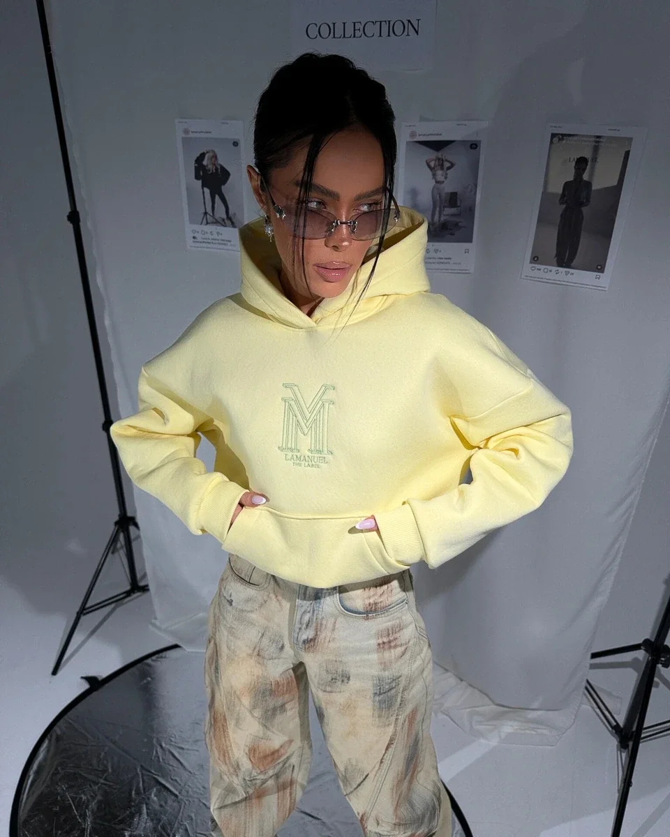 Bluza Damska Lamanuel Honey Żółta